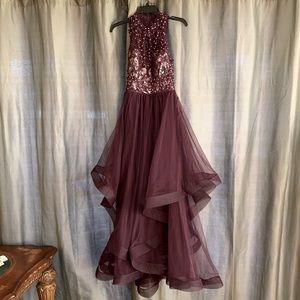 Dark Purple Formal Dress